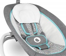 Шезлонг – електрокачель Lionelo Pascal Grey Scandi